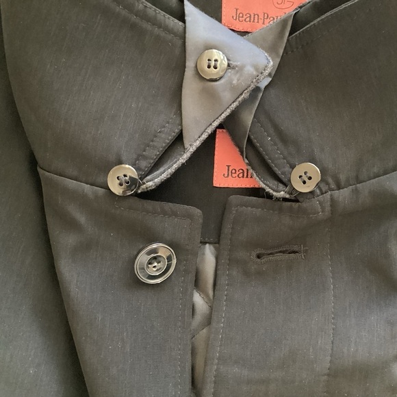 NWT $280 Jean-Paul Germain Black Heavy Work Coat Lined Water Repellent Sz 3XL - Picture 10 of 16